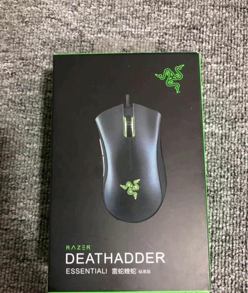 全新未拆封！Razer/雷蛇炼狱蝰蛇标准版电竞游戏鼠标雷蛇跨境标准版  具体问题可以咨询  鼠标游戏芯片，磨砂质感，流光灯效，多种模式，随意切换，精准定位游戏中